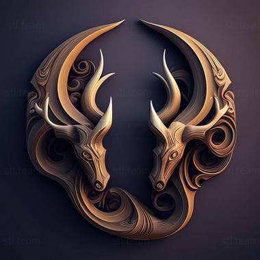 3D model horns (STL)